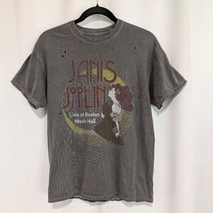Janis Joplin Live At Boston Music Hall 100% Cotton Size S/M